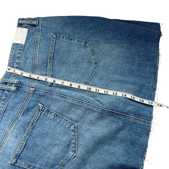 New Women’s Paige Jessie Skirt In Cynthia Distressed Size 34 - Picture 12 of 12